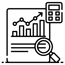 Icona analisi di bilancio 