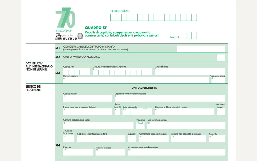 modello 770 Ghinato Associati Verona